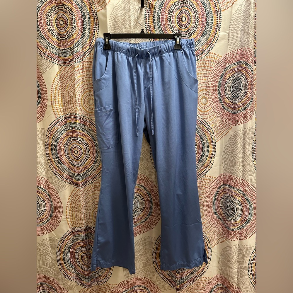 Ceil blue scrub pants